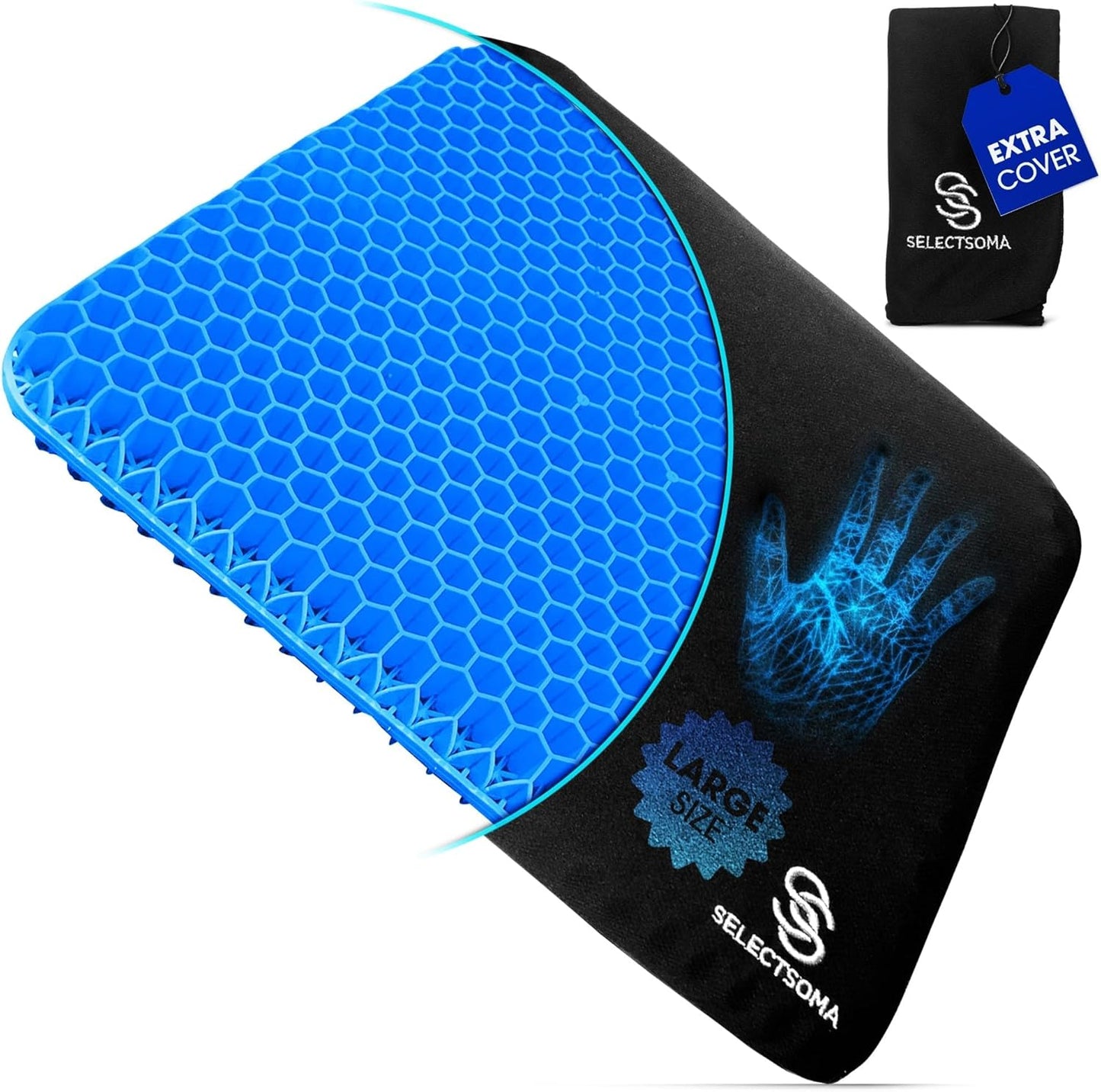 Pressure Relief Gel Seat Cushion: Comfort for Long Sitting