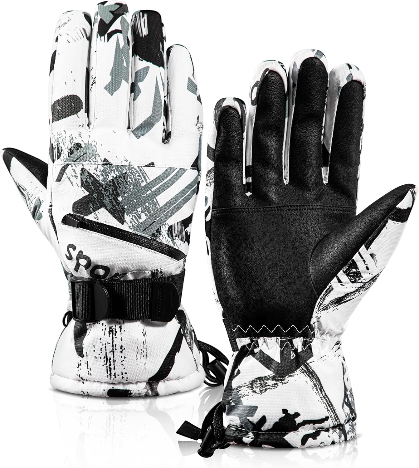 Waterproof Touchscreen Ski Gloves - Warmth & Mobility!
