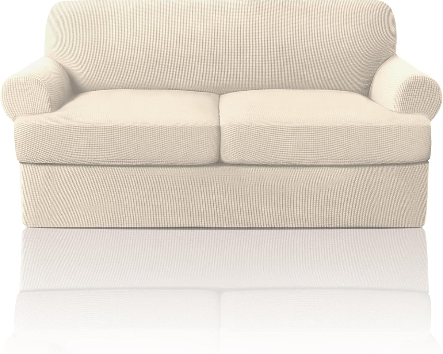 PrinceDeco T Cushion Loveseat Slipcover for Stylish Protection