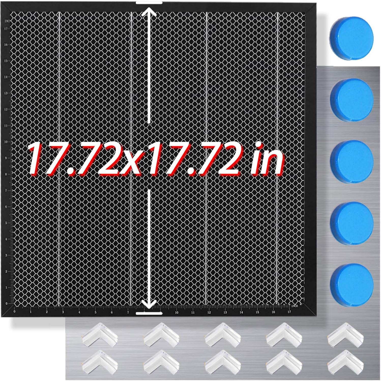 YOOPAI Honeycomb Laser Bed 450x450mm for Precise Cutting