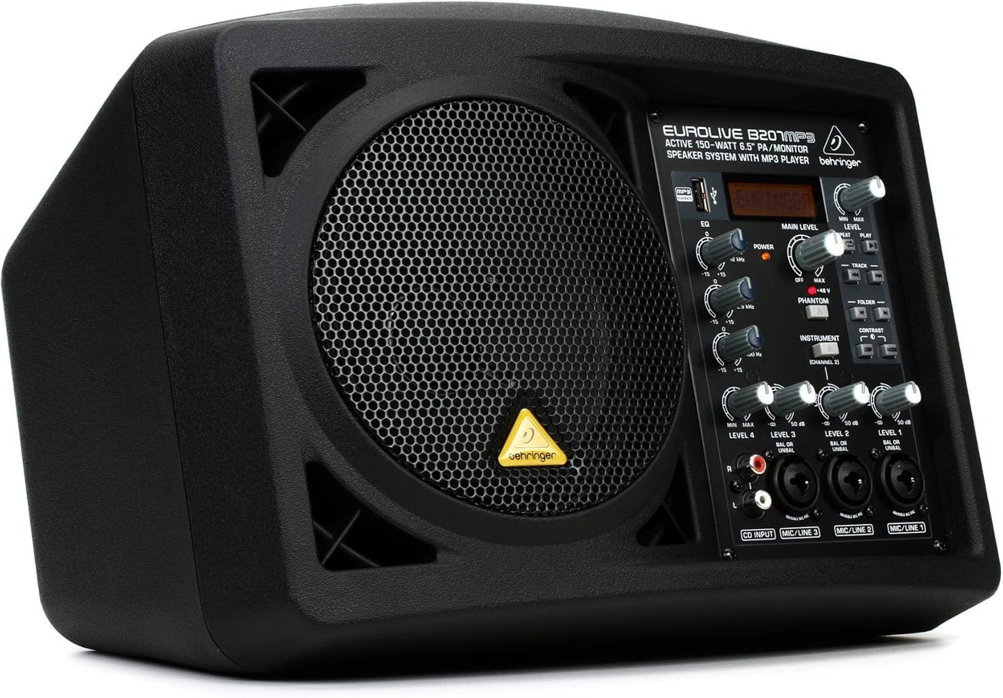 Behringer EUROLIVE B207MP3 Active 150 Watt PA Speaker System