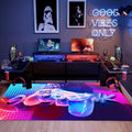 Gamer Rug for Boys room 60in x 40in - Soft Non-slip Gaming Mat