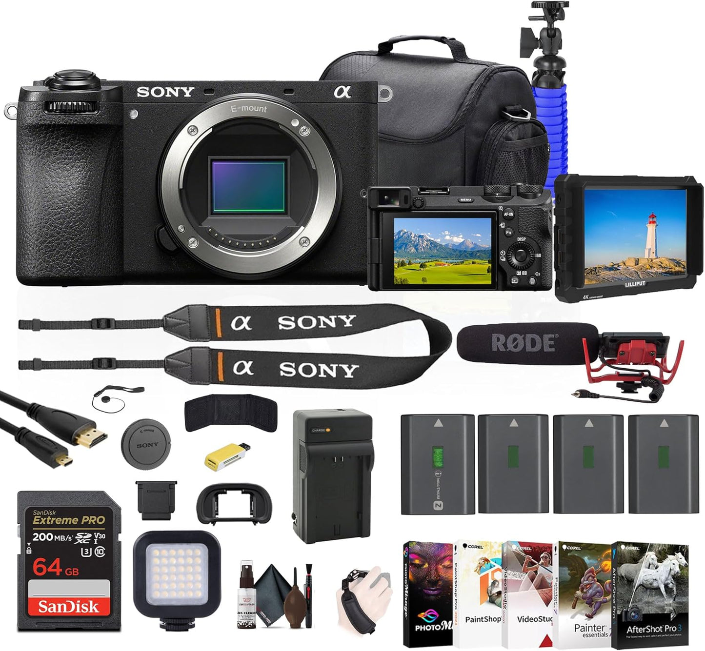 Sony a6700 4K Mirrorless Camera Bundle