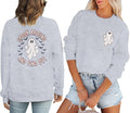 Hocus Pocus Salem Broom Sweatshirt - Classic Halloween Crew Neck