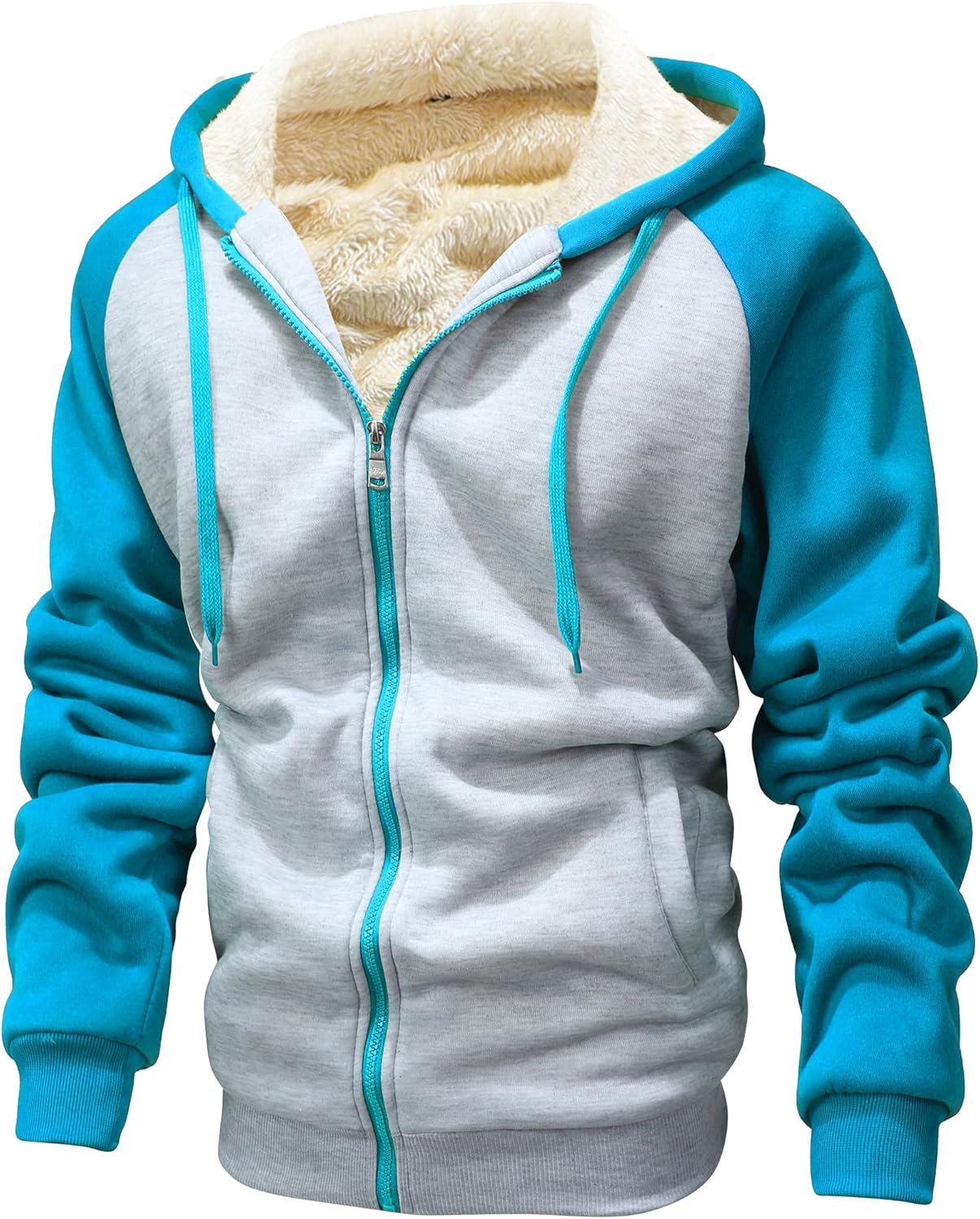 GXAMOY Men's Winter Fleece Hoodies for Heavyweight Warmth