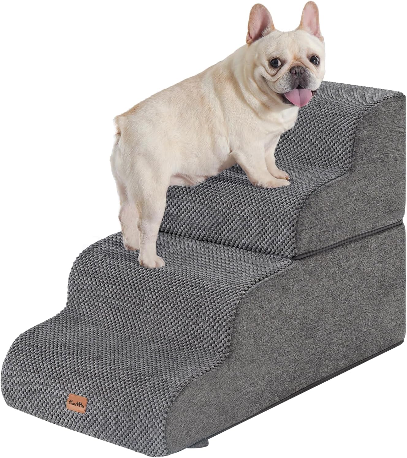 Made4Pets Dog Stairs Ramp for Bed - Comfortable Pet Steps