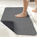 Bath Mat Ultra Thin Bathroom Rugs - Quick Dry Non Slip 2x3 ft