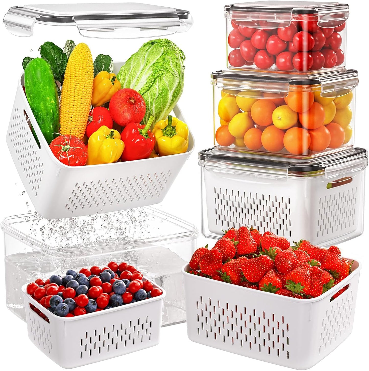 Freshness Preserved: Winproper Fruit Storage Set