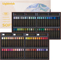 LIGHTWISH Professional Oil Pastels, 104 Set - Creamy Vibrant Colors