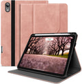 iPad mini 7 A17 Pro Vegan Leather Case - Pencil Pocket, Sleep/Wake
