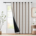 jinchan 95% Blackout Boho Curtain for Bedroom 84 Inches Long