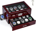 Men's Luxury Watch Organizer by ANWBROAD