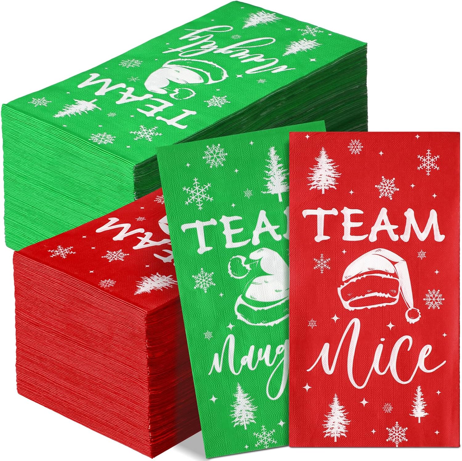 Christmas Paper Napkins: Festive Bathroom Decor