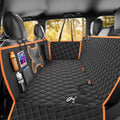 Dog Seat Cover for Car Back Seat with Zipper Design - Mesh Window
