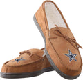 FOCO NFL Team Logo Moccasin Slippers - Cozy Game Day Comfort