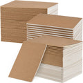 A5 Kraft Notebooks 100 Pack - Lined 60-Page Journals, Bulk Value
