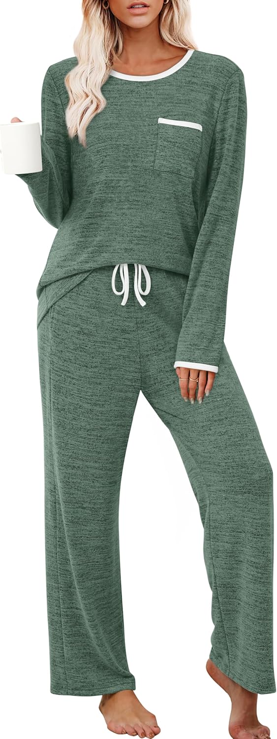 XIEERDUO Womens Pajama Sets Soft Pjs for Cozy Sleepwear