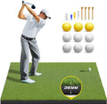 Bltend Golf Mat 5x4ft - Ultra-Thick Hitting Mat for Home Practice