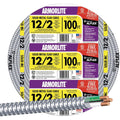 Flexible Conduit Aluminum Metal Clad 12/2 100Ft for Versatile Use