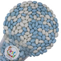 FirstChoiceCandy Jordan Almonds (10 Pound, Baby Blue & White) - Bulk