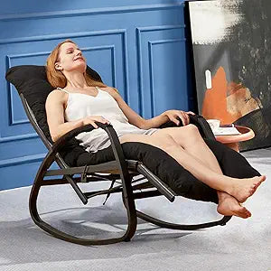 Homguava Rocking Lounger Chair Recliner for Ultimate Comfort