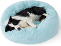 Bedsure Calming Dog Bed for Large Dogs - 36 in Donut Comfort