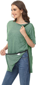 Unisex Post Shoulder Surgery Snap Tearaway Shirt - Easy Medical Access