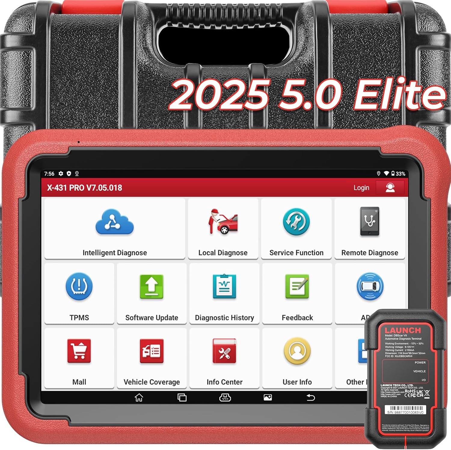 LAUNCH X431 PROS V 5.0 Elite: Advanced Bidirectional Scan Tool