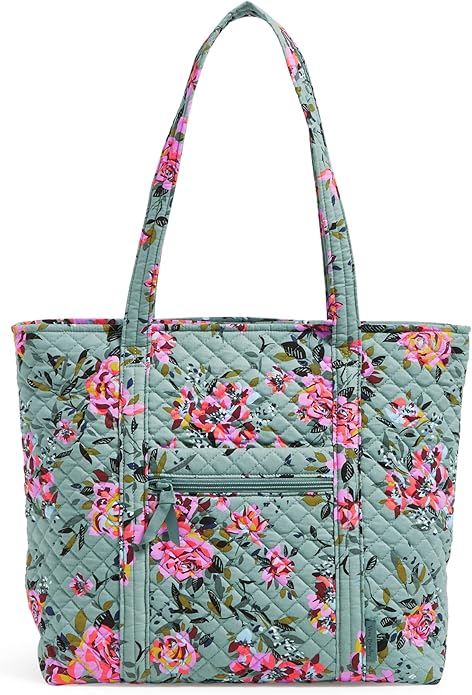 Vera Bradley Women's Cotton Tote Bag - Stylish and Versatile