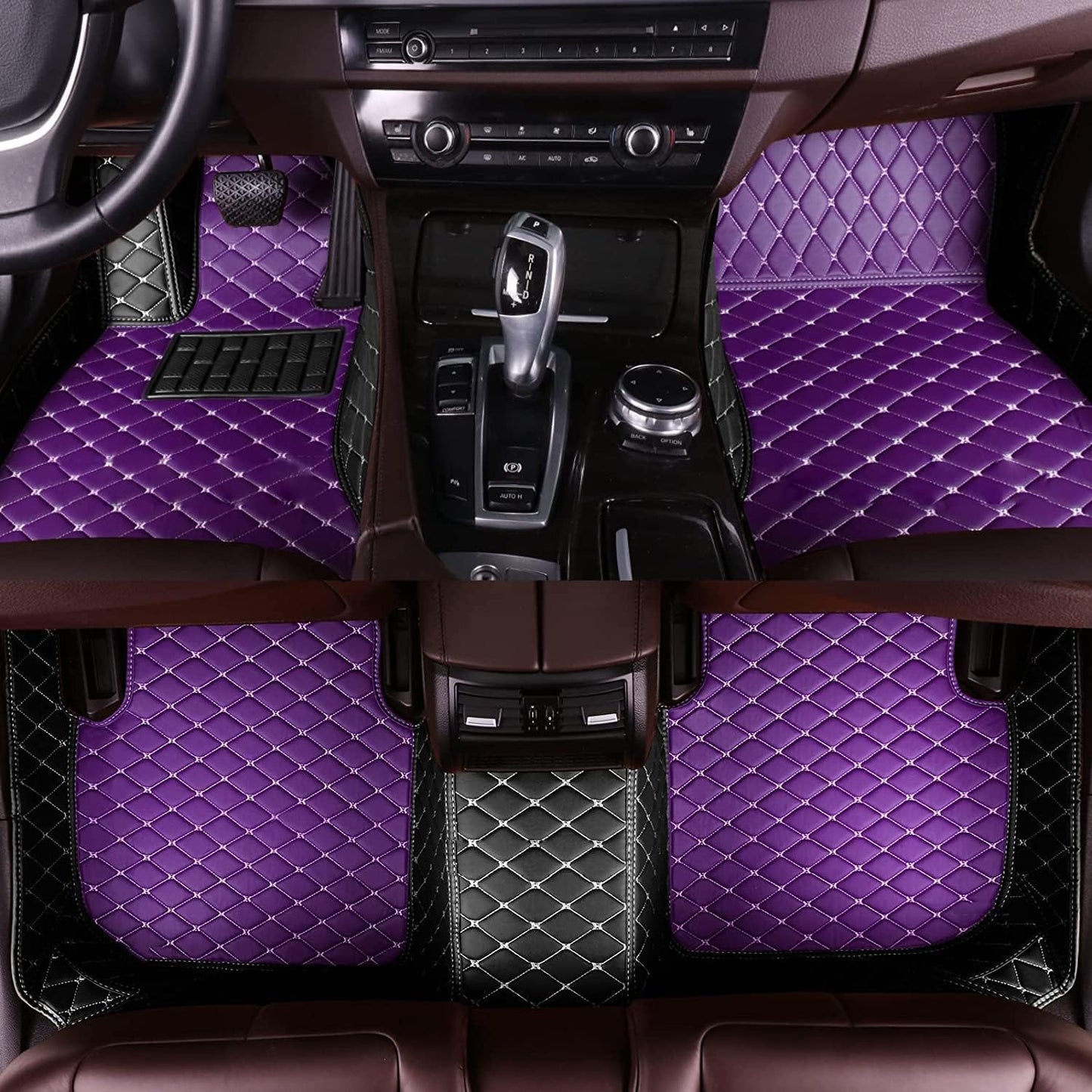 Custom Fit Car Floor Mats - Premium Leather Liners for Vehicles