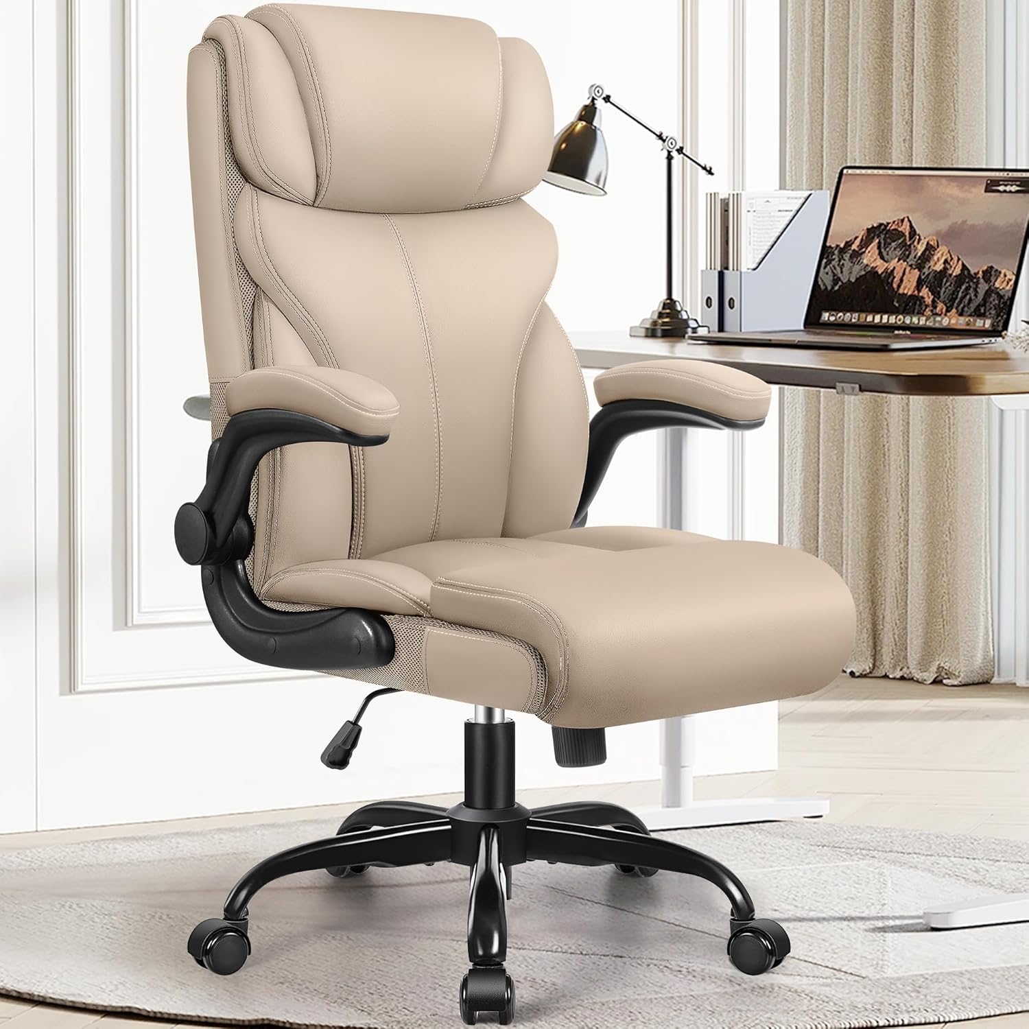 Ergonomic Big and Tall Office Chair with Adjustable Features