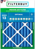 Filterbuy 20x23x4 Air Filter MERV 13 - Optimal Smoke & Allergy Defense