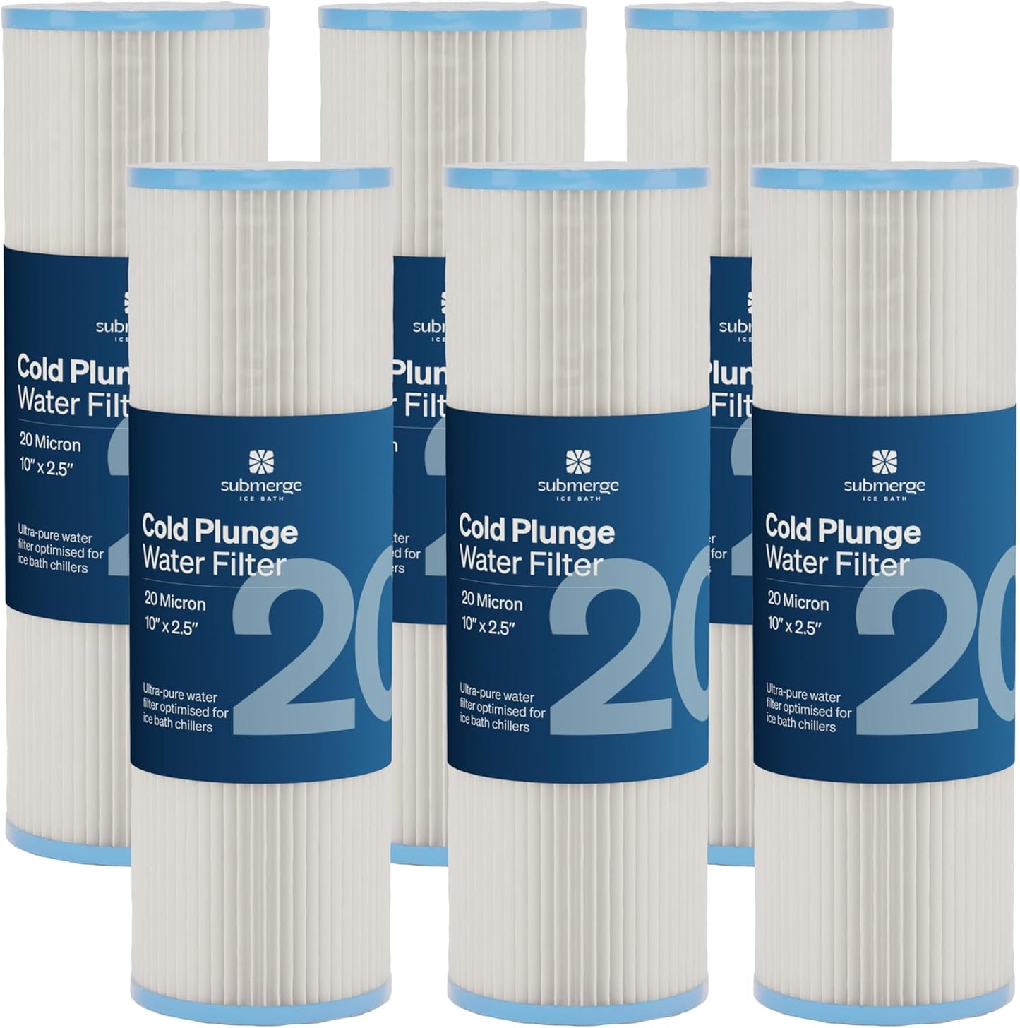 10 x 2.5 Cold Plunge Water Filter 20 Micron for Chillers