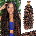 Belaved Braiding Human Hair Highlight Ombre for Boho Braids