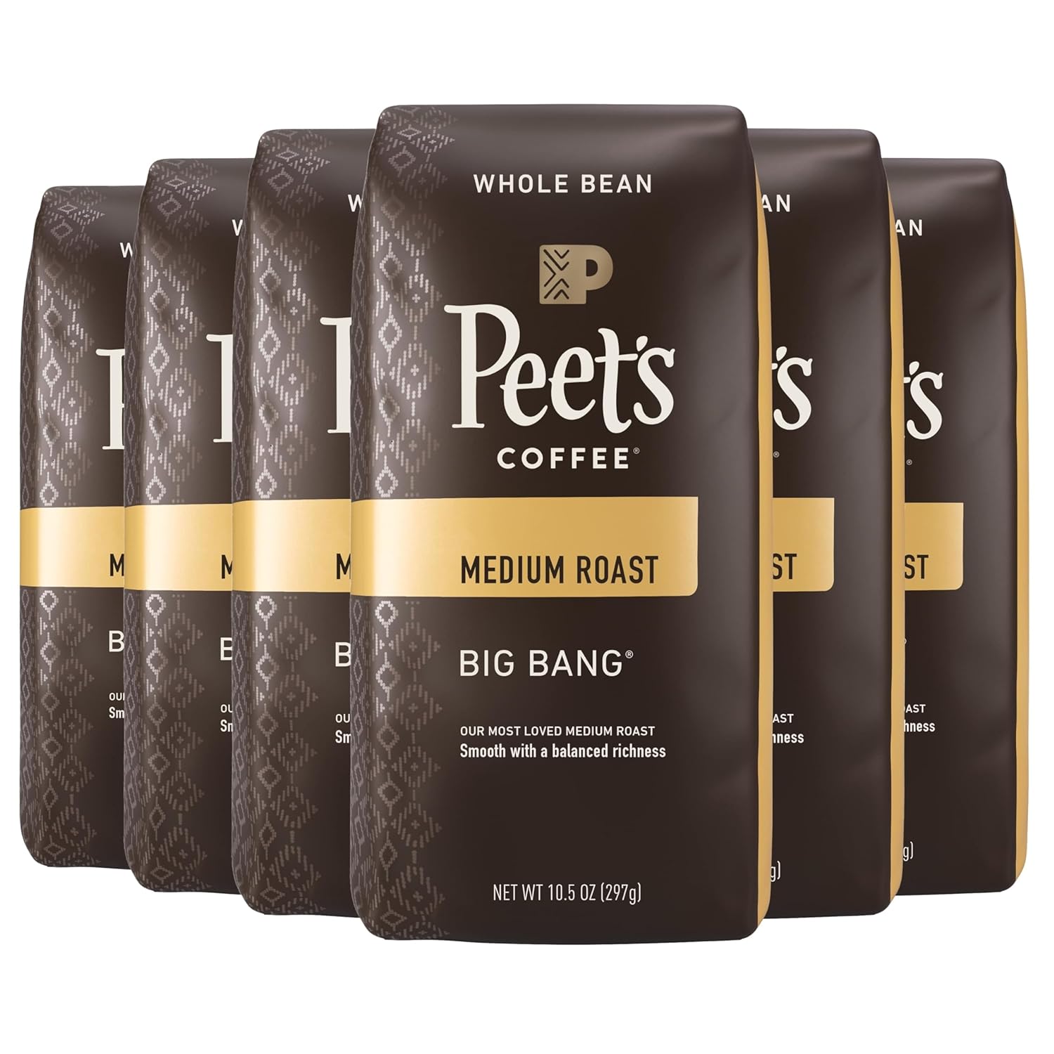 Peet's Big Bang Whole Bean Coffee Bundle - Energize Your Day!