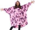 Oversized Microfiber Wearable Blanket - Light Single-Layer Dream