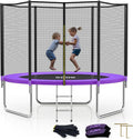 SKOK Trampoline 8FT 10FT 12FT 14FT 15FT with Enclosure Net - Safe