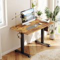 Veken 39.4 Small Electric Standing Desk for Home Office Use