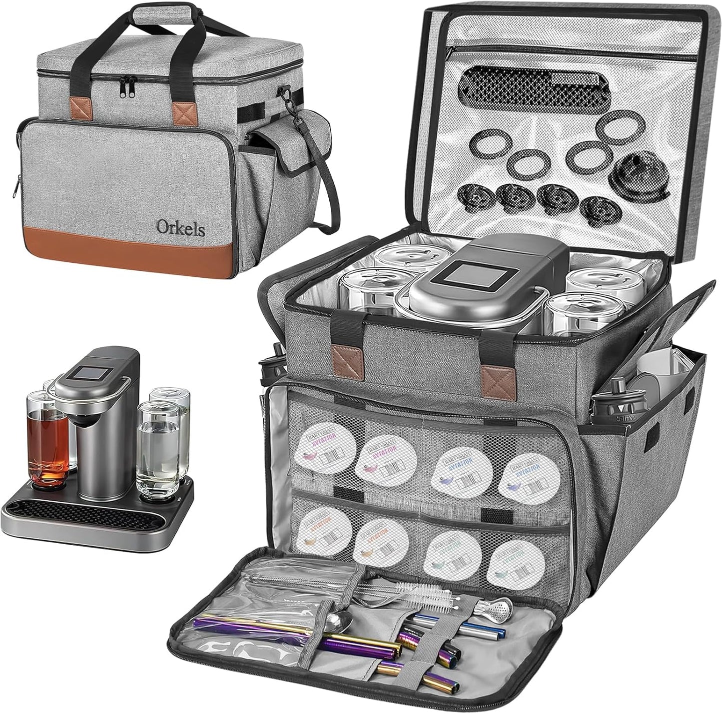 Bartesian Machine Cooler Bag - Keep Cocktails Fresh on the Go!
