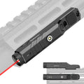 DEFENTAC 1600 Lumens Red Laser Light Combo - Low Profile Tactical