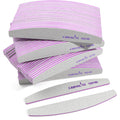 Canvalite 100 PCS Nail File 100/180 Grit Pack - Durable Salon Files