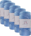 Polyester Macrame Cord 2mm x 750ft, 5 Skeins - Large Supply