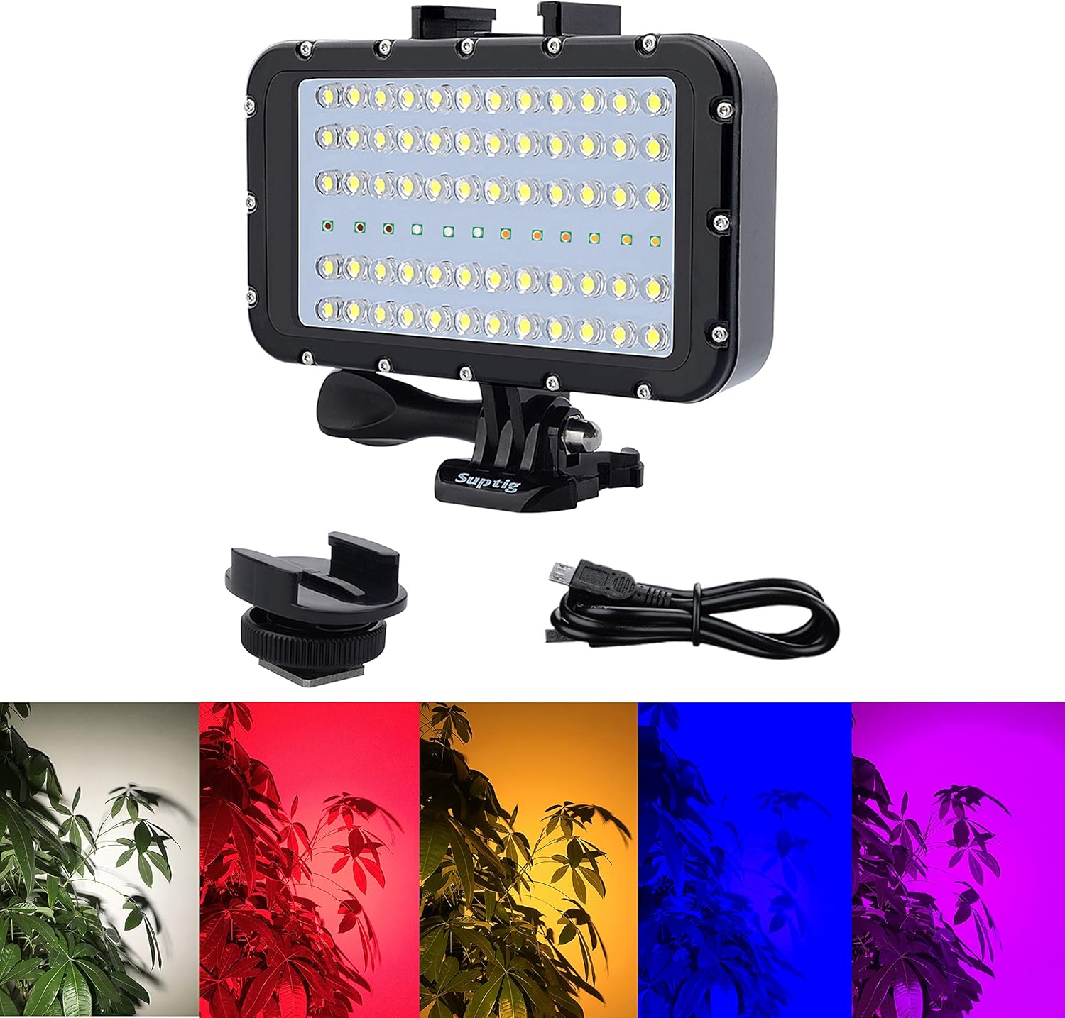 Suptig Video Lighting Dive Light for Underwater Photography