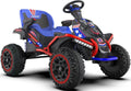 24V Ride on Toy For Big Kids - 4WD Electric Go Kart for Ages 3-12