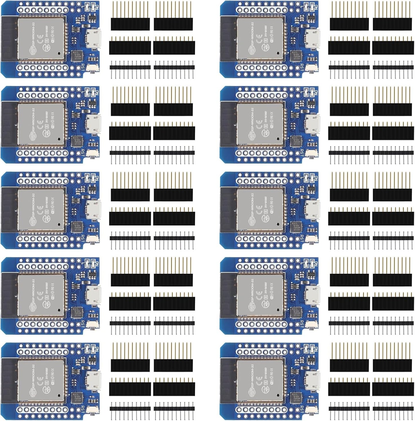 10PCS NodeMCU ESP32 Development Board for Arduino Projects