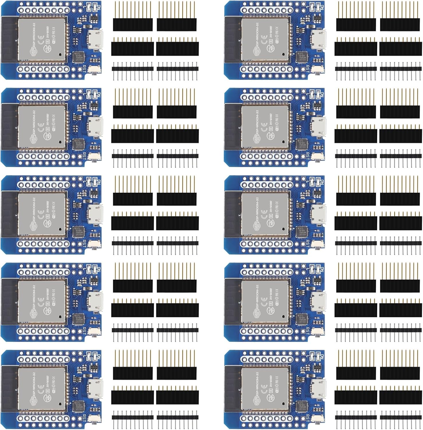 10PCS NodeMCU ESP32 Development Board for Arduino Projects