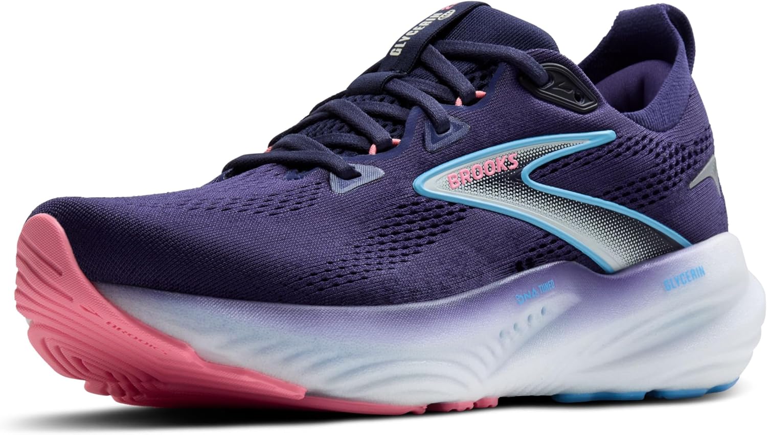 Brooks Womens Glycerin 22 Neutral Running Shoe for Comfort