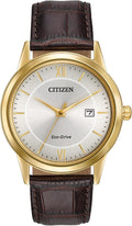 Citizen Men's Classic Eco-Drive Leather Strap Watch - Timeless