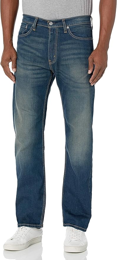 Levi's Men's 505 Regular Fit Jeans for Comfort and Style