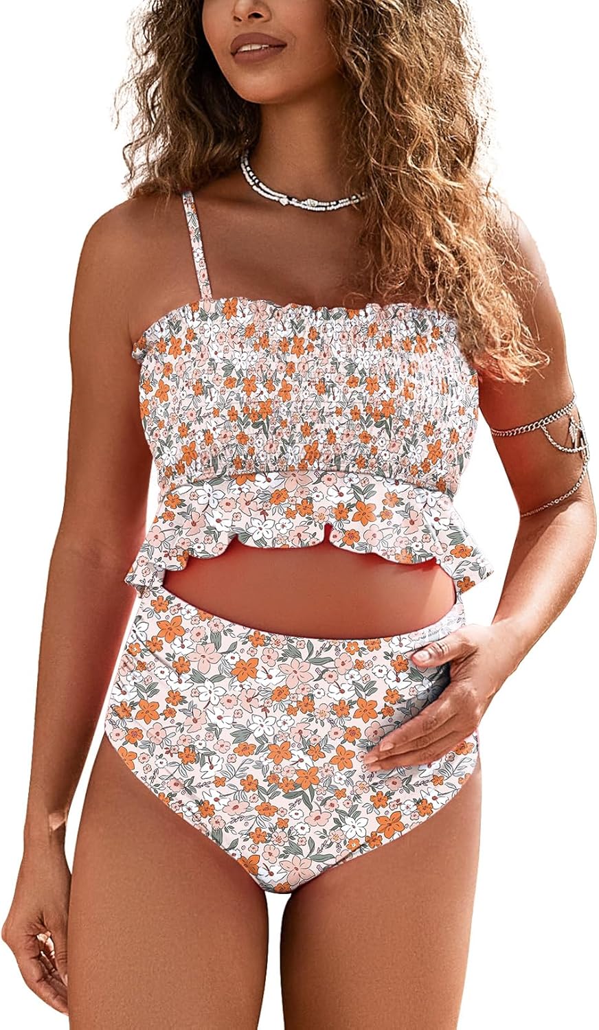 Maternity Swimsuit Two Piece Bikini for Stylish Moms to Be